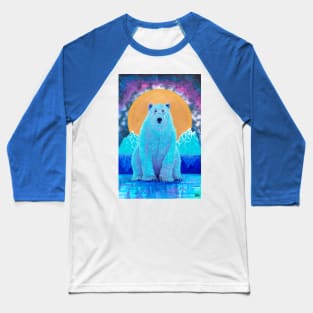 Polar Bear Lord of the North Baseball T-Shirt